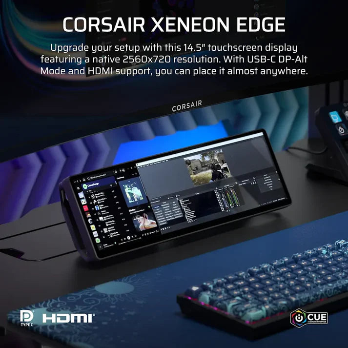 CORSAIR XENEON EDGE 14.5" LCD Touchscreen