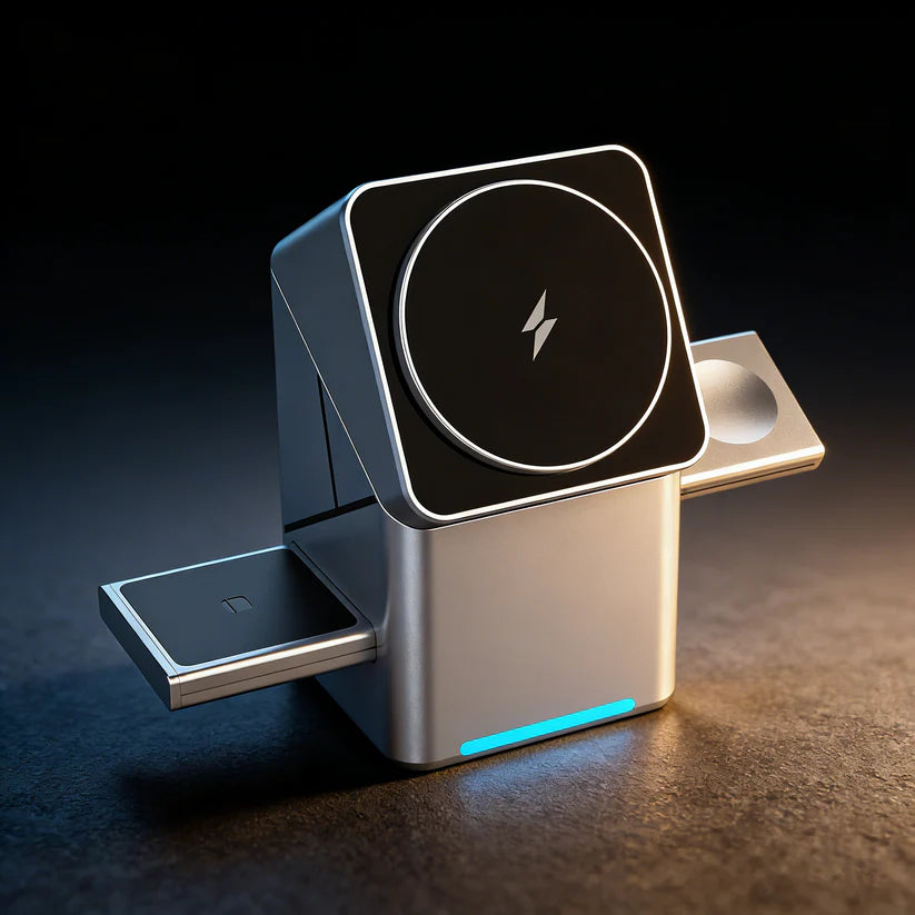 ⭐ 35W 3-in-1 Magnetic Wireless Fast Charger 💥